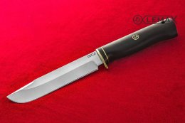 Messer Kämpfer (95X18, schwarz Hainbuche)