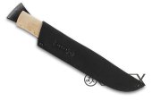 Das Messer jakutski (H12MF, die karelische Birke)