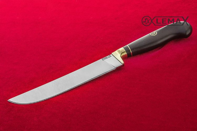 Нож Узбекский  из 95Х18, чёрный граб