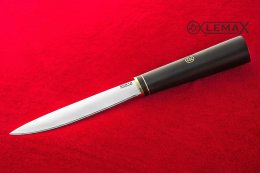 Нож Якутский (95Х18, чёрный граб)