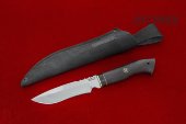 Knife Siberia (95X18, black hornbeam)