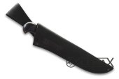 Нож  скандинавский 2  (сталь 95Х18, береста, рукоять чёрный граб)
