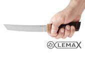Нож Танто (клинок из стали NIOLOX, карельская берёза, фибра)