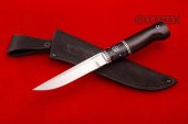 Finnish knife (110X18MSHD, acrylic, black hornbeam)