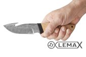 Нож Скиннер из дамаска - это высококачественный нож с лезвием из многослойной стали, рукоять дерево карельская берёза.