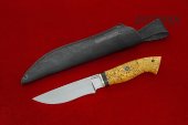 Нож Тундра (Х12МФ, карельская берёза)