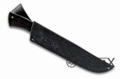 Taiga knife (110X18MSHD, acrylic, black hornbeam)