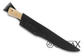 Нож филейный большой (сталь Х12МФ, рукоять карельская берёза)