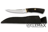 Нож Рыбак - 2 (95Х18, чёрный граб)