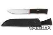 Нож Урал - это высококачественный нож, изготовленный из прочной и устойчивой к износу стали NIOLOX, рукоять чёрный граб