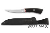 Нож Рыбак - 2 - это высококачественный нож, изготовленный из прочной и устойчивой к износу стали NIOLOX, рукоять чёрный граб)