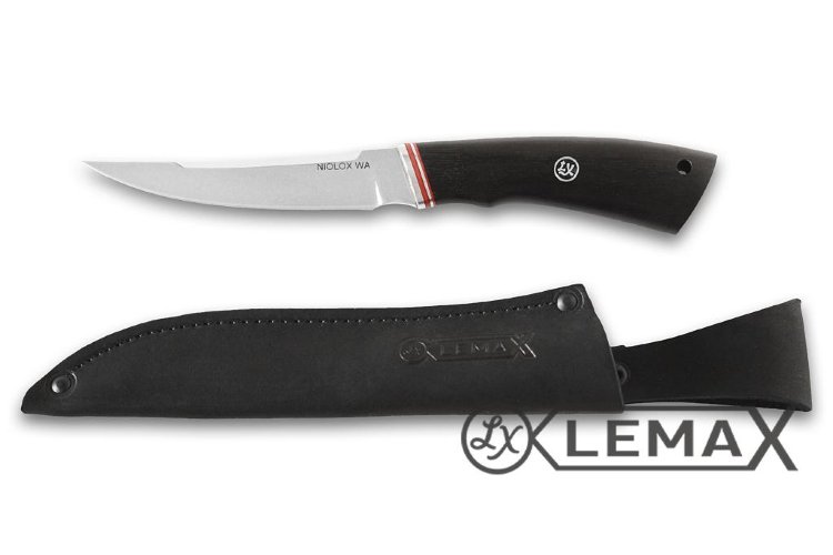Knife Rybak-2 (NIOLOX, black hornbeam)