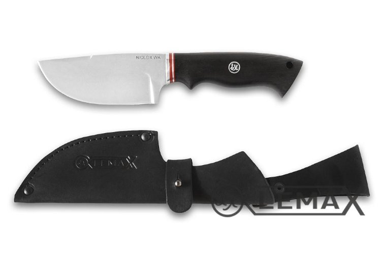 Skinning knife (NIOLOX, black hornbeam)