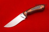 Нож Лиса 2 из изготовлен из высококачественной стали D2, микарта, цельнометаллический.
