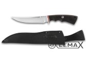 Нож Универсал-1 - это высококачественный нож, изготовленный из прочной и устойчивой к износу стали NIOLOX, рукоять чёрный граб