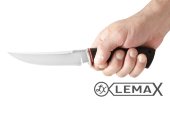 Нож Универсал-1 - это высококачественный нож, изготовленный из прочной и устойчивой к износу стали NIOLOX, чёрный граб