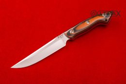 Нож Охотник из D2, микарта, цельнометаллический.
