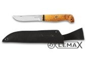 Нож Рыбак (клинок из стали ATS-34, рукоять стабилизированная карельская берёза)