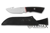Нож Скиннер - это высококачественный нож, изготовленный из прочной и устойчивой к износу стали NIOLOX, рукоять чёрный граб