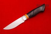 Нож Тундра (клинок из стали 110Х18МШД, рукоять чёрный граб)