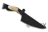 Нож Кухонный большой (Х12МФ, карельская берёза)