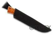 Нож Тайга (сталь ATS-34, рукоять стабилизированная карельская берёза)