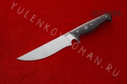 Bear knife (all-metal) (95X18, black hornbeam) 