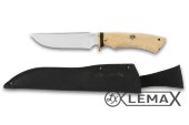 Нож Турист  2 изготовлен из высококачественной стали Х12МФ, рукоять карельская берёза.