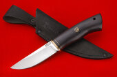 Knife Tomsk (95X18, black hornbeam) 