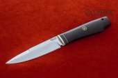 Нож Игла из 95Х18, чёрный граб - это компактный и удобный нож, предназначенный для выполнения тонких и аккуратных работ