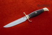 Нож "Офицерский" (95Х18, чёрный граб)