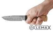 Нож Турист  - это очаровательный и элегантный нож, который отличается высокой функциональностью и красивым внешним видом, дамасская сталь, рукоять карельская берёза.